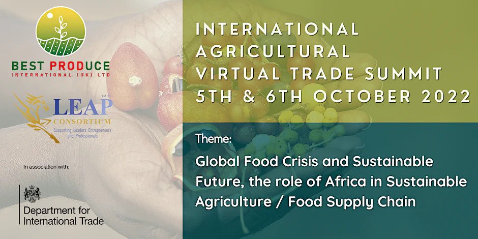 DE LA TIERRA IS INVITED AS GUEST SPEAKER AT THE INTERNATIONAL AGRICULTURAL TRADE SUMMIT
